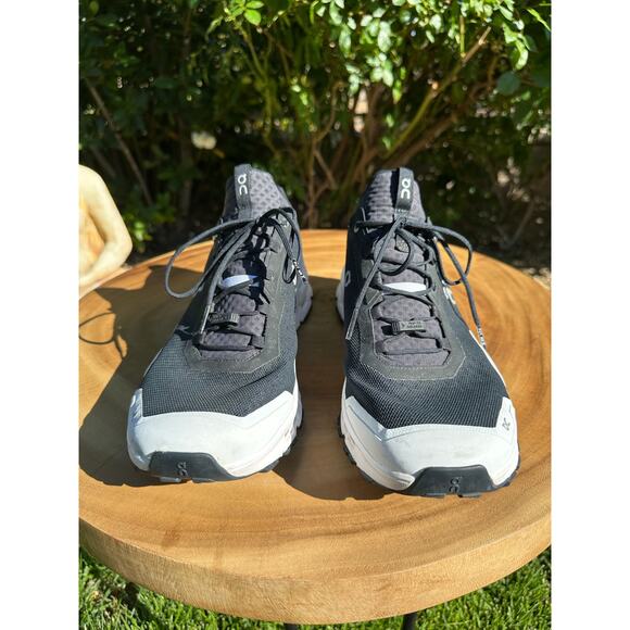 ON CLOUD RUNNING Men’s On Cloudultra Black White Trail Running Size 12.5 main image 4